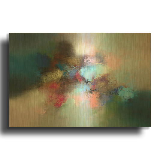'Arcadia' By Eelco Maan Gold Metal Wall Art
