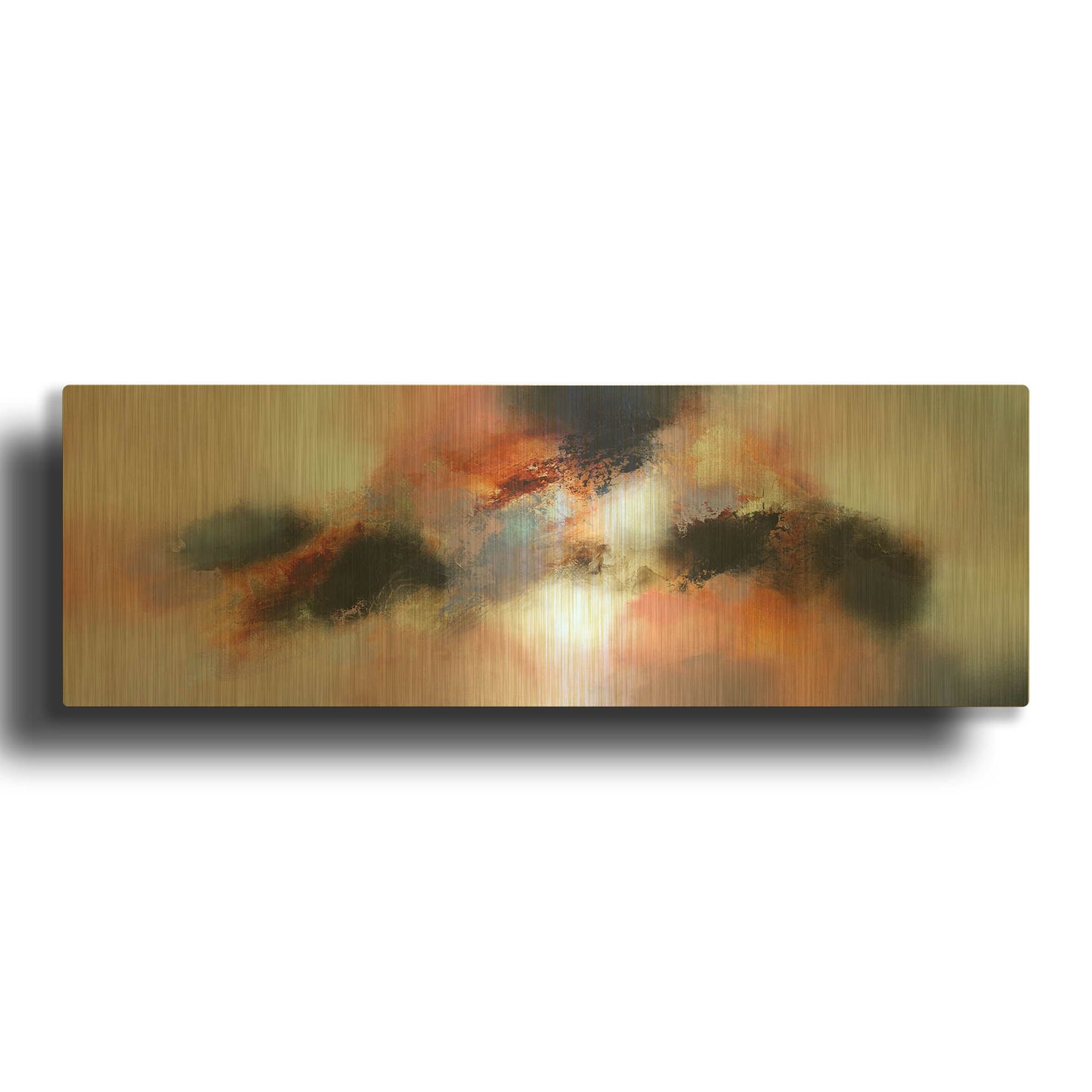 'Rejoice' By Eelco Maan Gold Metal Wall Art