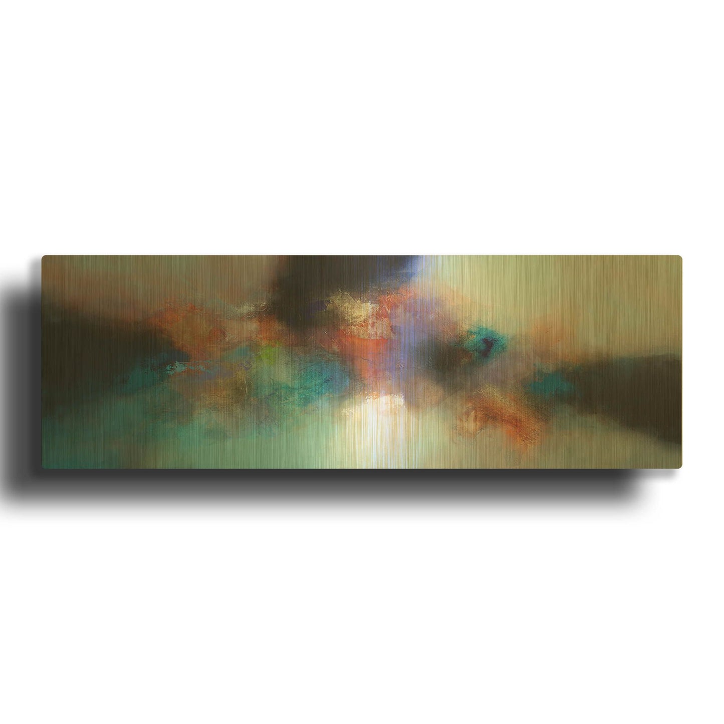 'Homeward journey' By Eelco Maan Gold Metal Wall Art