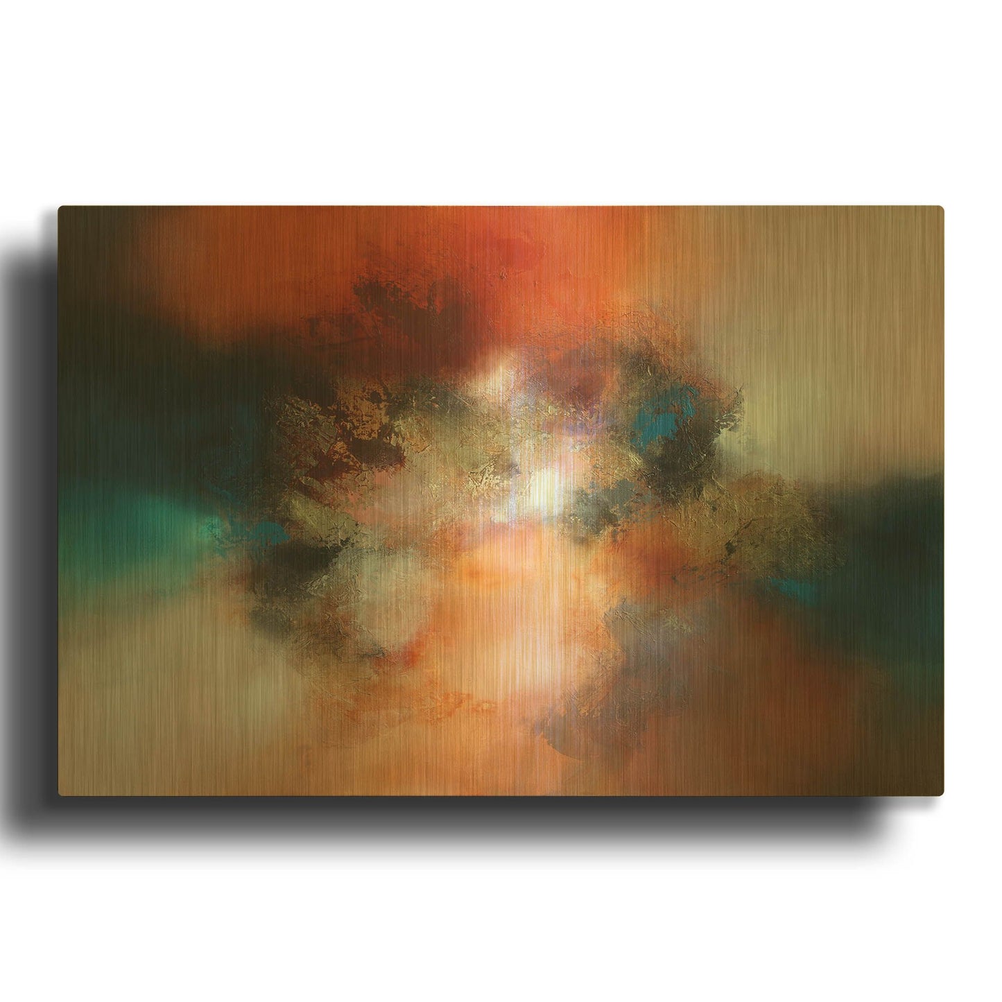 'Highflyer' By Eelco Maan Gold Metal Wall Art