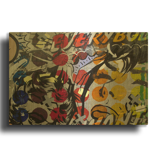 'Everybody Wants' By Dan Monteavaro Gold Metal Wall Art