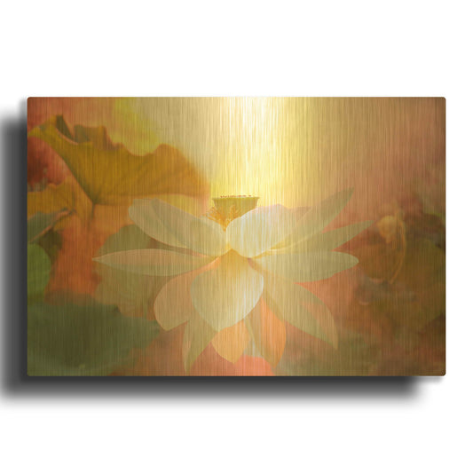 'Arise' By Bahman Farzad Gold Metal Wall Art