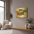'Prince Phillip New Car Or New Wife' By Gregory Constantine Gold Metal Wall Art