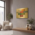 'Little Old Lady' By Gregory Constantine Gold Metal Wall Art