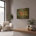 'MO State Love' By Design Turnpike Gold Metal Wall Art