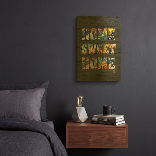 'Home Sweet Home' By Design Turnpike Gold Metal Wall Art
