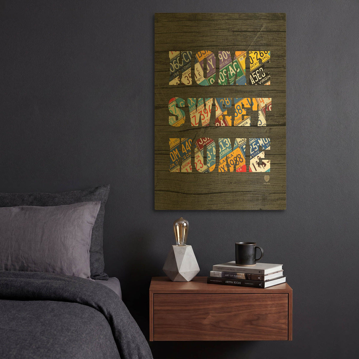'Home Sweet Home' By Design Turnpike Gold Metal Wall Art