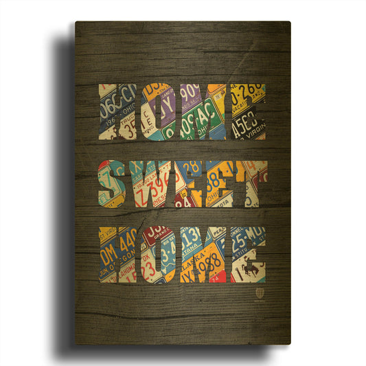 'Home Sweet Home' By Design Turnpike Gold Metal Wall Art