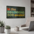 'Gen 11' By Design Turnpike Gold Metal Wall Art