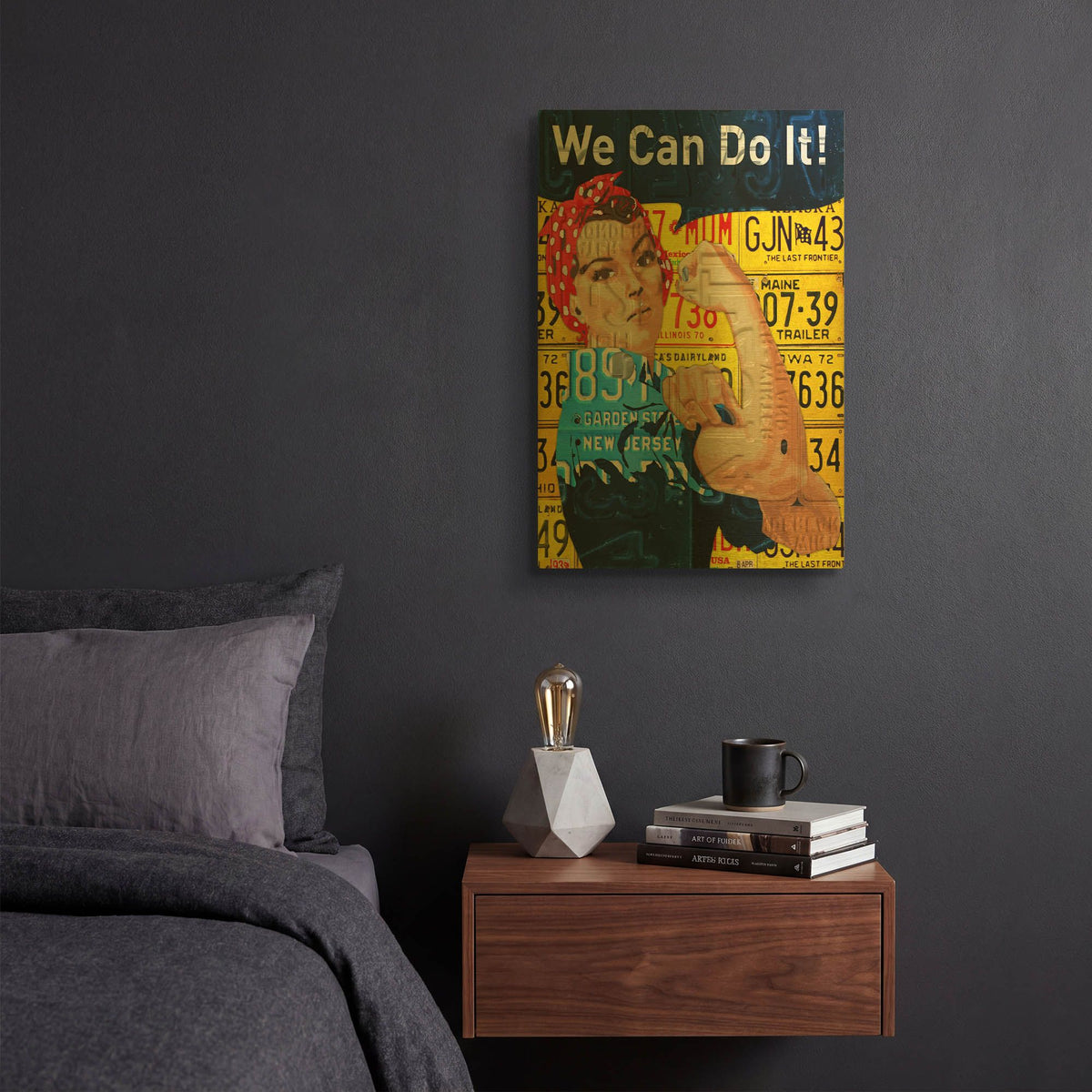 'Rosie' By Design Turnpike Gold Metal Wall Art