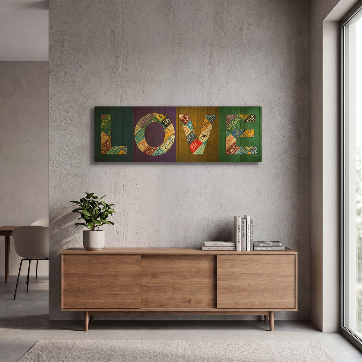 'Love' By Design Turnpike Gold Metal Wall Art