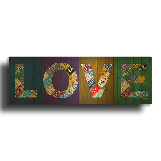'Love' By Design Turnpike Gold Metal Wall Art