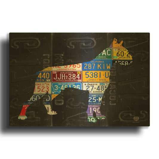 'Boxer' By Design Turnpike Gold Metal Wall Art