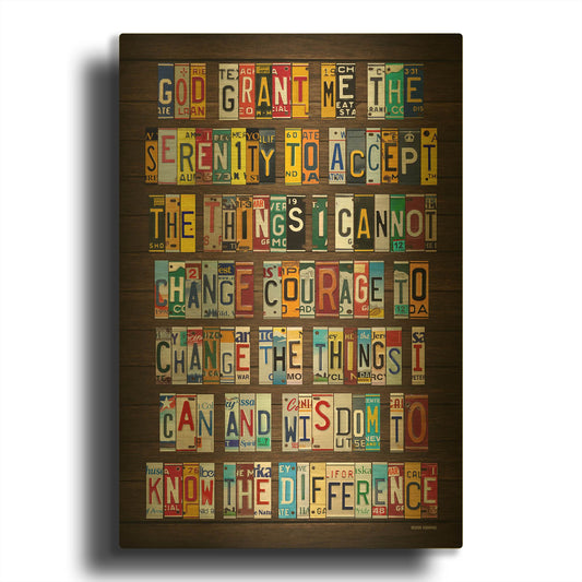 'Serenity 2' By Design Turnpike Gold Metal Wall Art