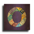 'O' By Design Turnpike Gold Metal Wall Art