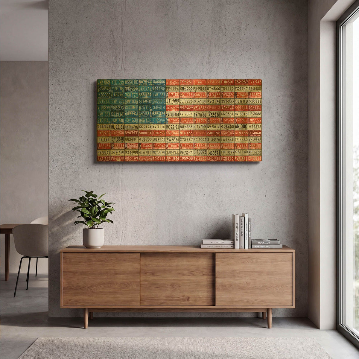 'Michigan Flag' By Design Turnpike Gold Metal Wall Art