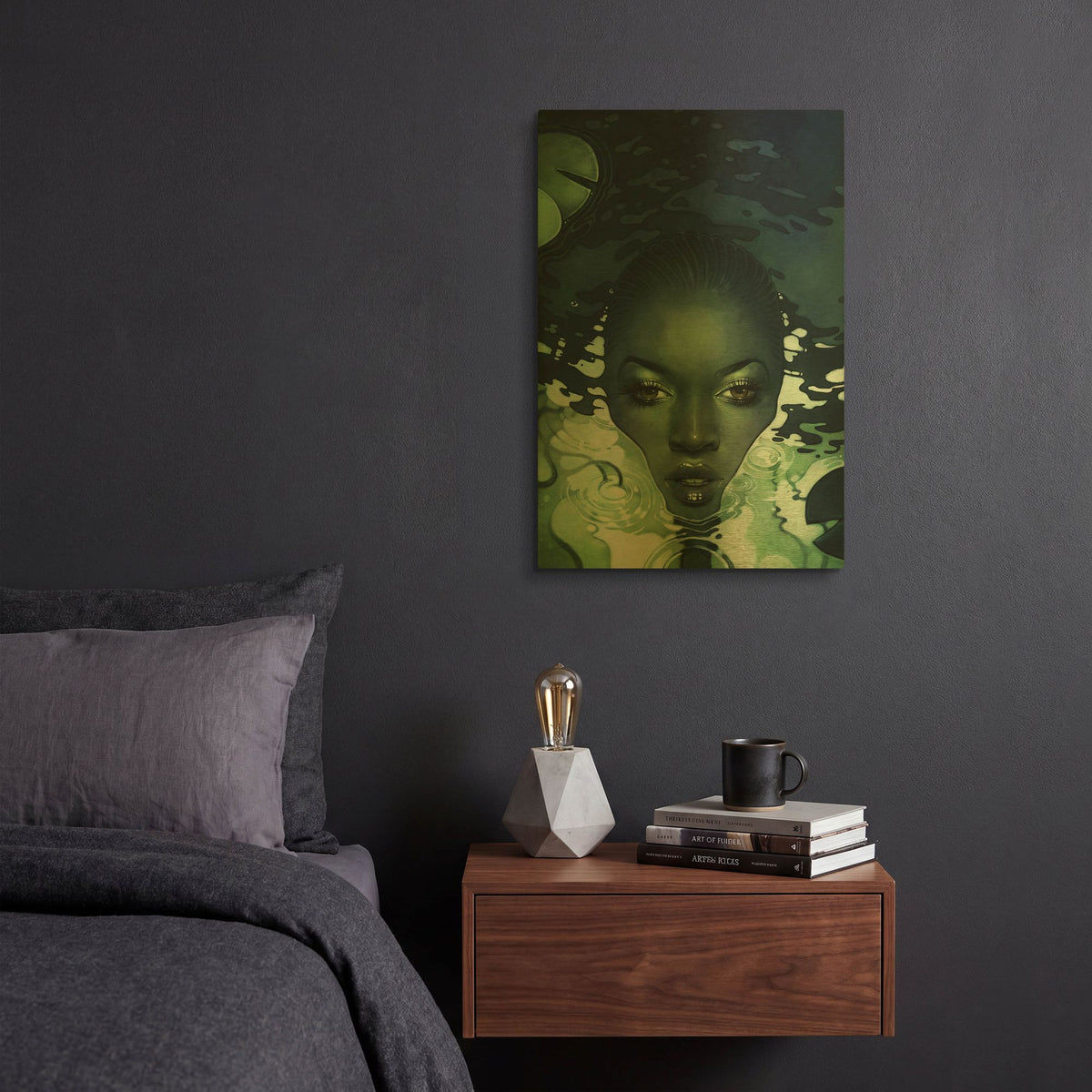 'Beverly' By Anna Dittman Gold Metal Wall Art