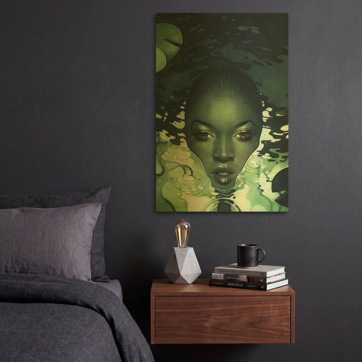 'Beverly' By Anna Dittman Gold Metal Wall Art
