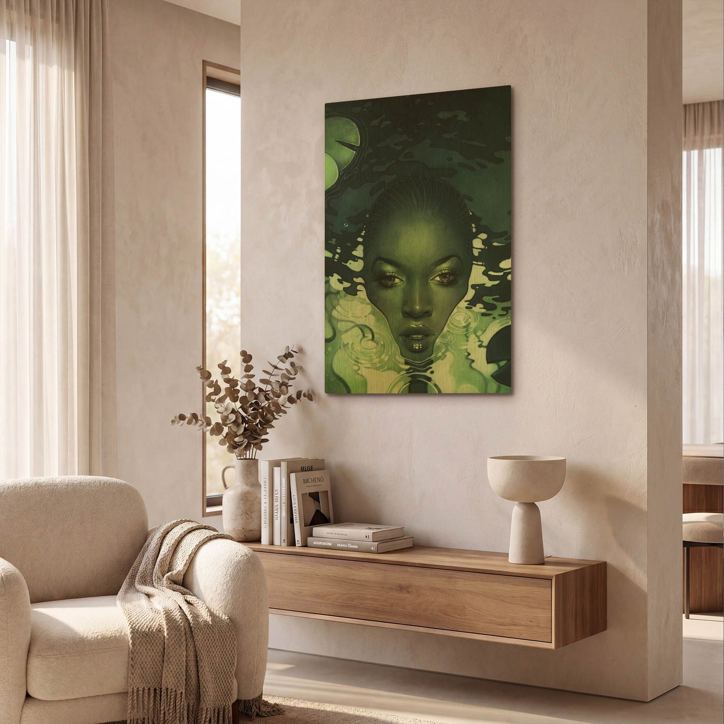 'Beverly' By Anna Dittman Gold Metal Wall Art