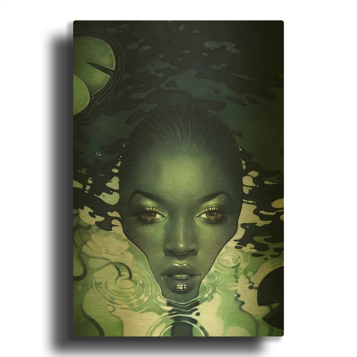 'Beverly' By Anna Dittman Gold Metal Wall Art