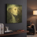 'Fly' By Anna Dittman Gold Metal Wall Art