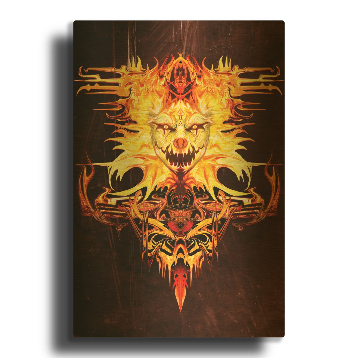 'Trickster' By Michael Stewart Gold Metal Wall Art
