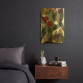 'Lychnis' By Daniela Fedele Gold Metal Wall Art