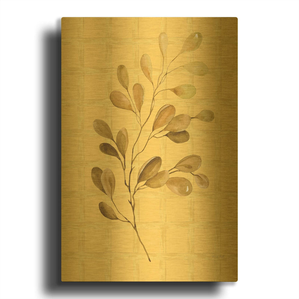 'Golden Dogwood' By Cindy Jacobs Gold Metal Wall Art