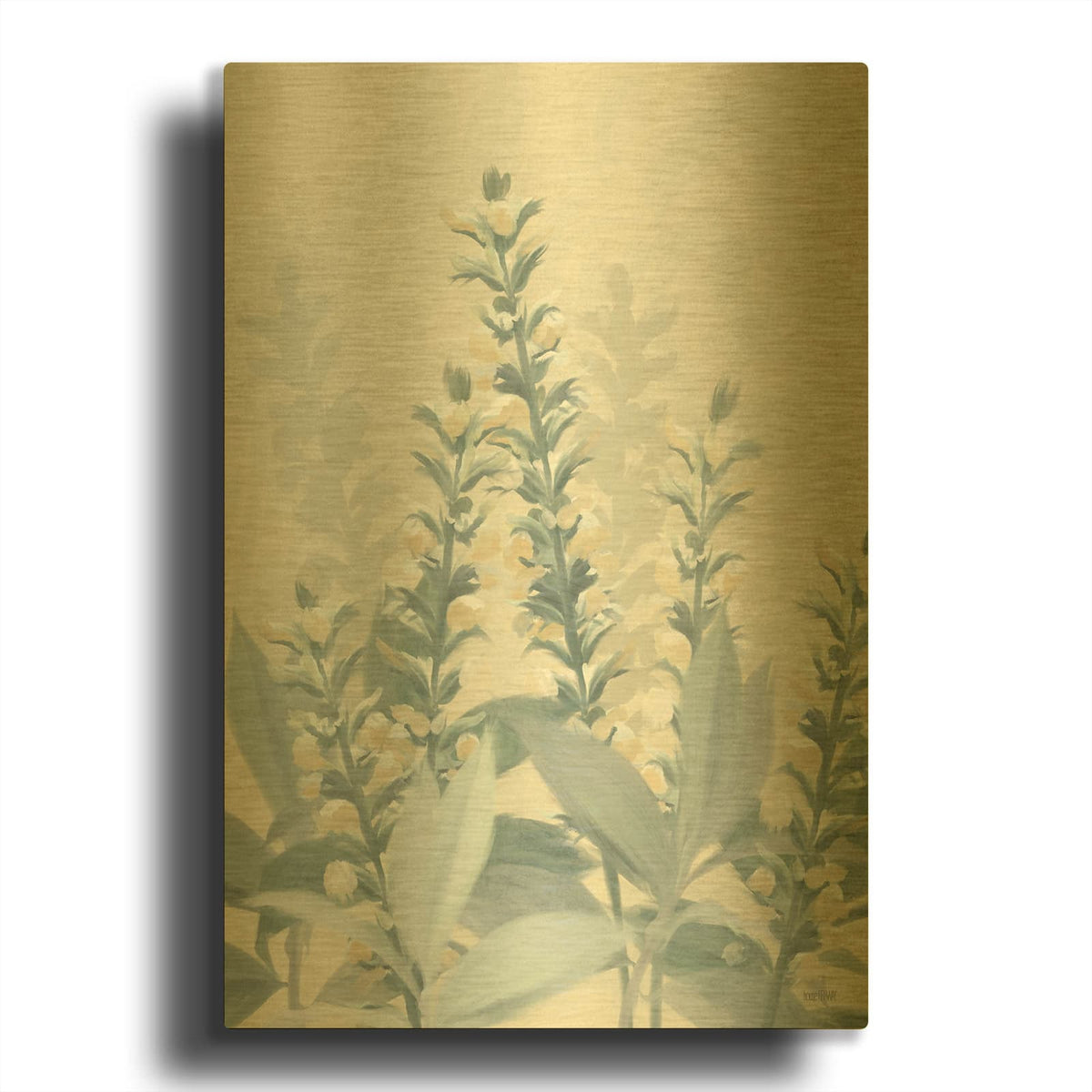 'Golden Fields' By House Fenway Gold Metal Wall Art