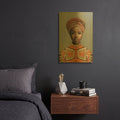 'Luminescence' By Kamdon Kreations Gold Metal Wall Art