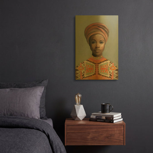 'Luminescence' By Kamdon Kreations Gold Metal Wall Art