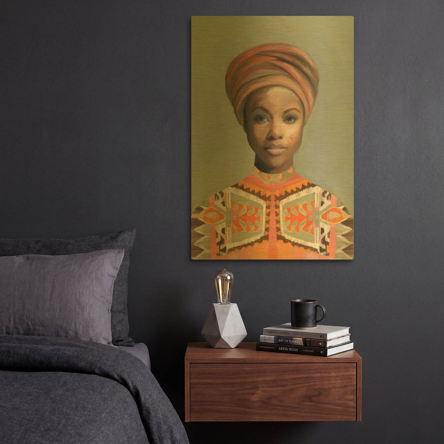 'Luminescence' By Kamdon Kreations Gold Metal Wall Art