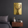 'My Dear You Look A-Lure-ing' By Kamdon Kreations Gold Metal Wall Art