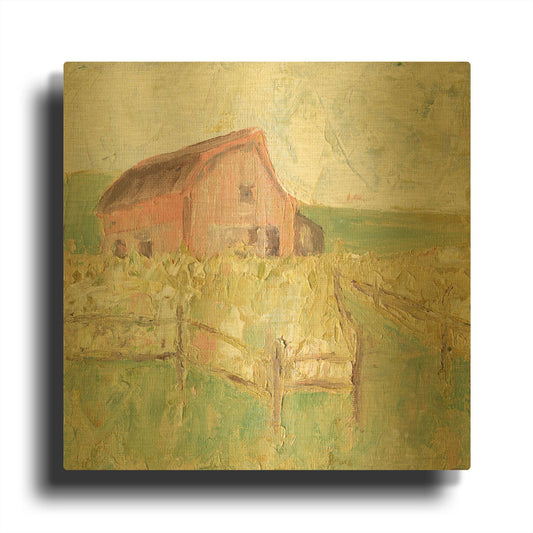 'Sweet Georgia' By Kamdon Kreations Gold Metal Wall Art