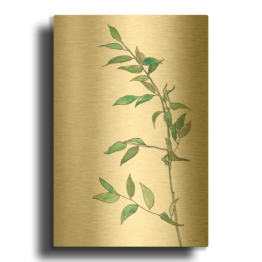 'Sweet Sway' By Kamdon Kreations Gold Metal Wall Art