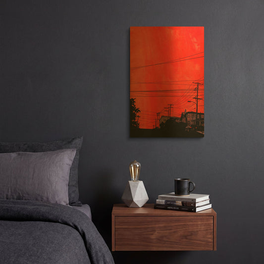 'Cars 12' By Giuseppe Cristiano Gold Metal Wall Art