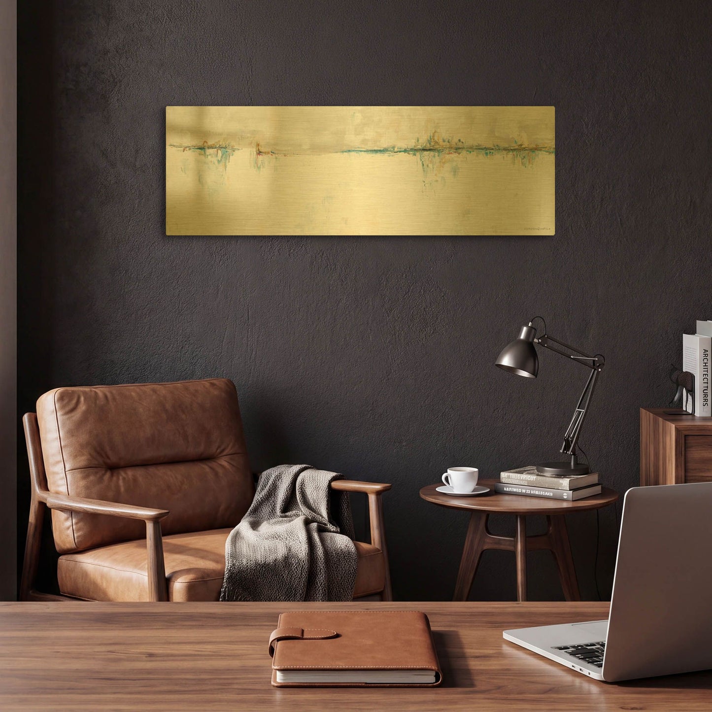 'A New Day' By Kamdon Kreations Gold Metal Wall Art