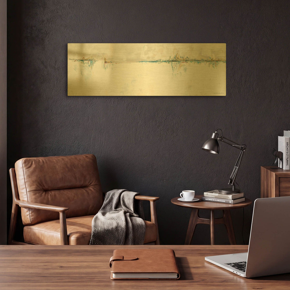 'A New Day' By Kamdon Kreations Gold Metal Wall Art