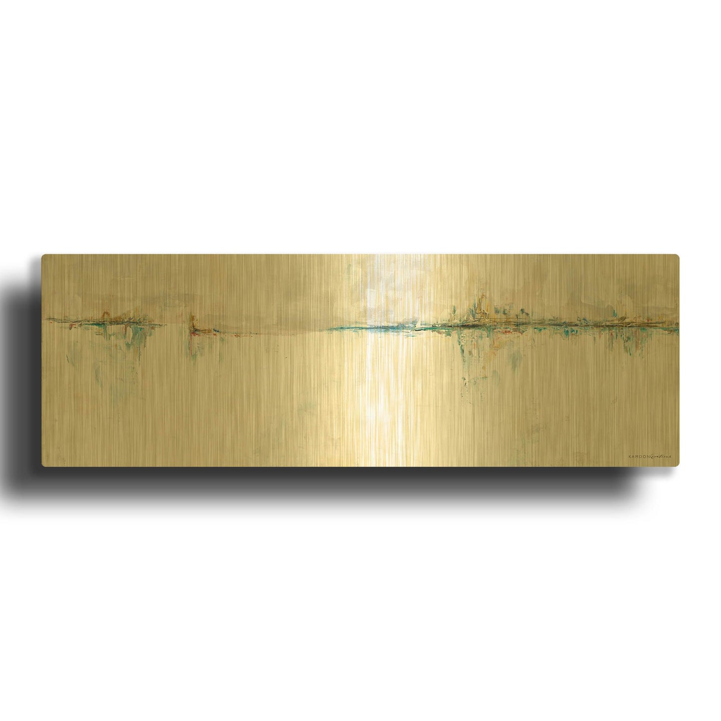 'A New Day' By Kamdon Kreations Gold Metal Wall Art