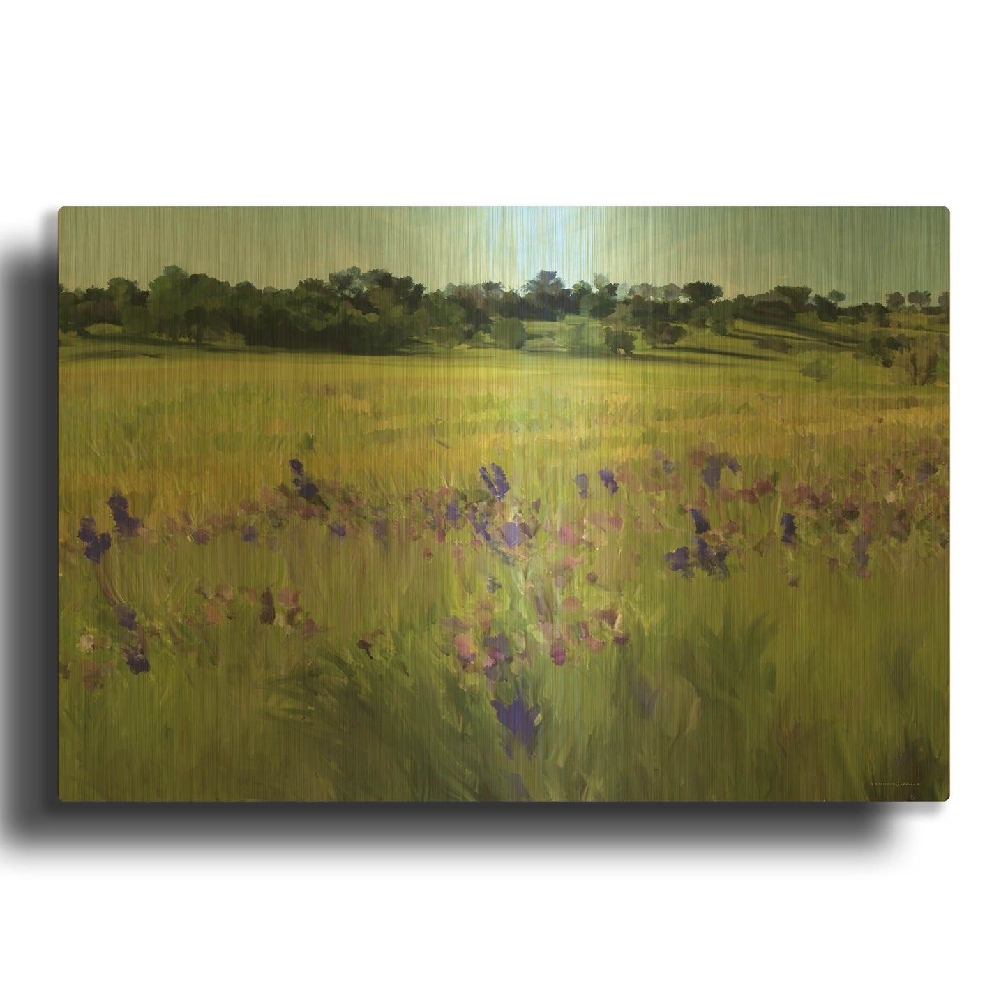 'Bidwell Park' By Kamdon Kreations Gold Metal Wall Art
