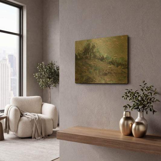 'Something Old, Something New' By Kamdon Kreations Gold Metal Wall Art