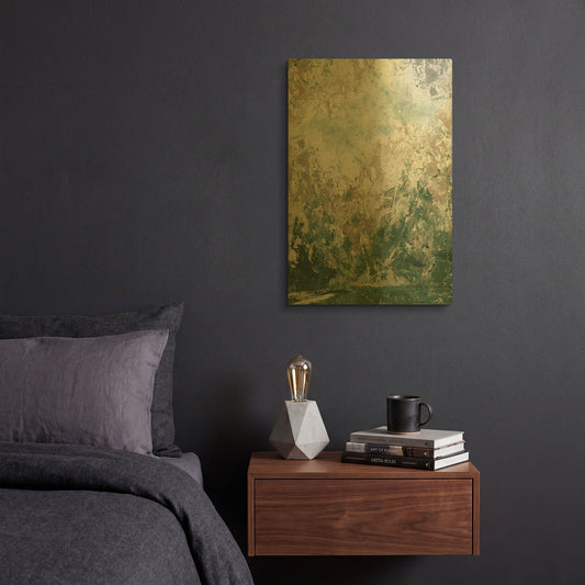 'Irish Spring' By Kamdon Kreations Gold Metal Wall Art