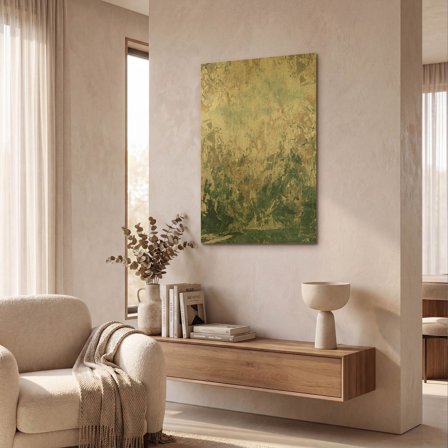 'Irish Spring' By Kamdon Kreations Gold Metal Wall Art