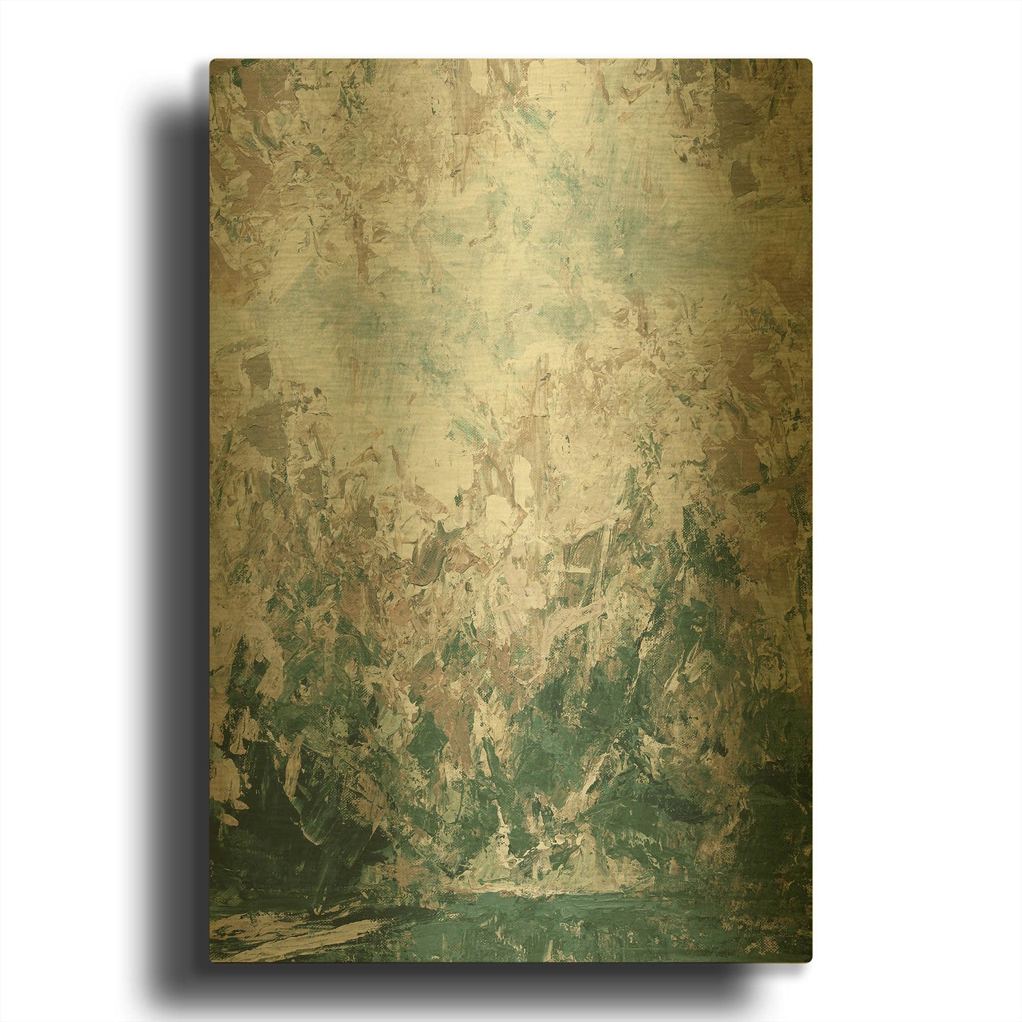 'Irish Spring' By Kamdon Kreations Gold Metal Wall Art