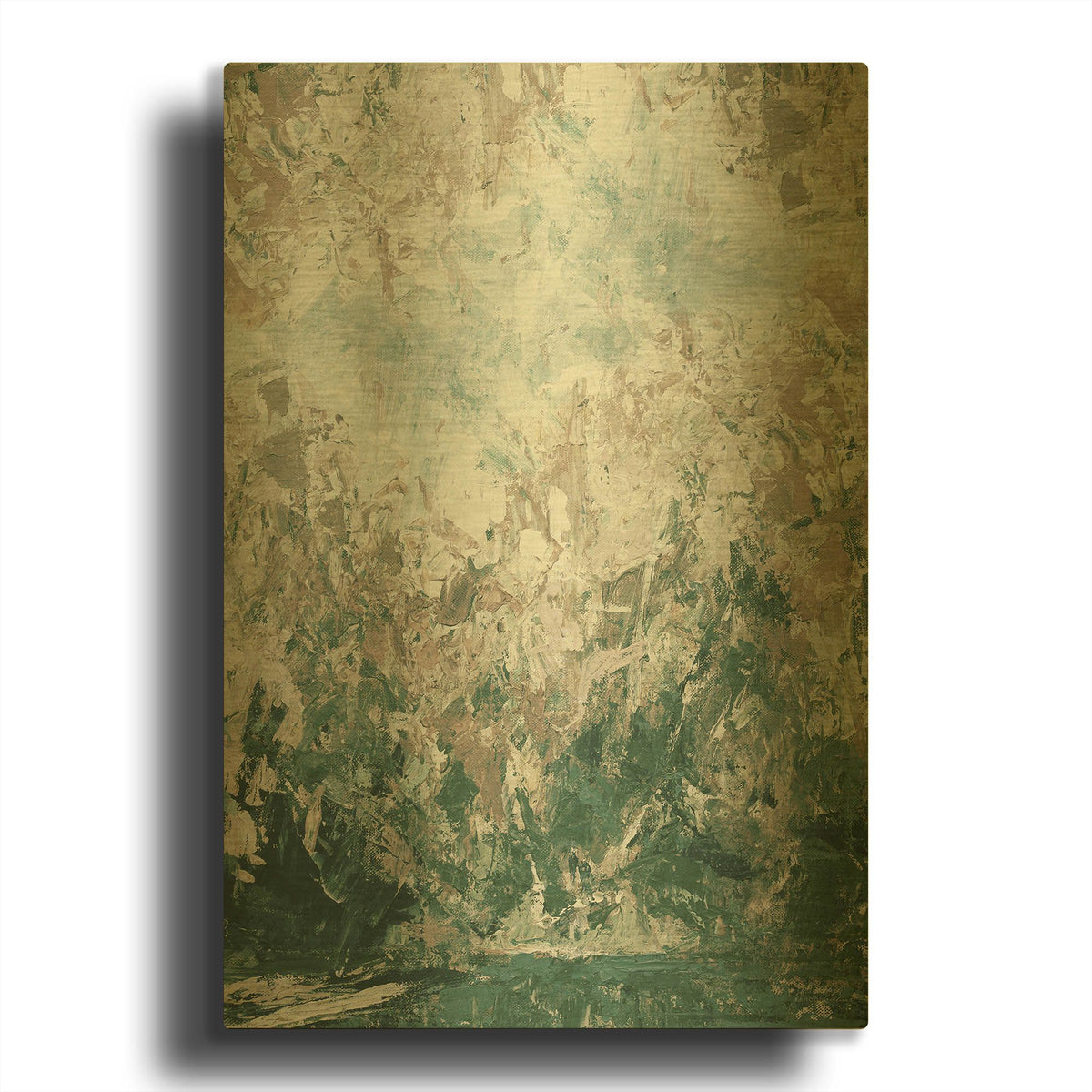 'Irish Spring' By Kamdon Kreations Gold Metal Wall Art