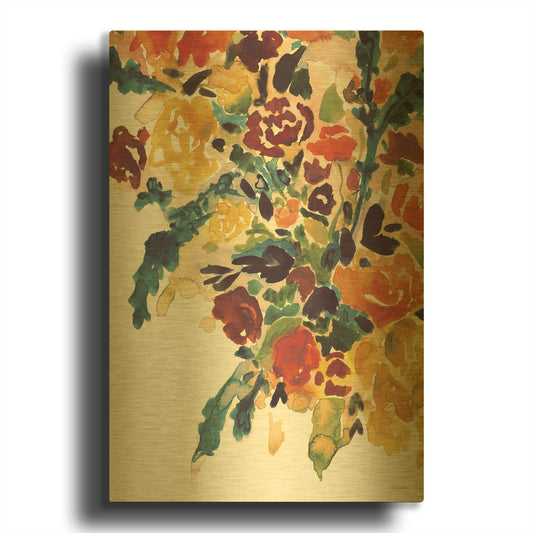 'In an Instant' By Kamdon Kreations Gold Metal Wall Art