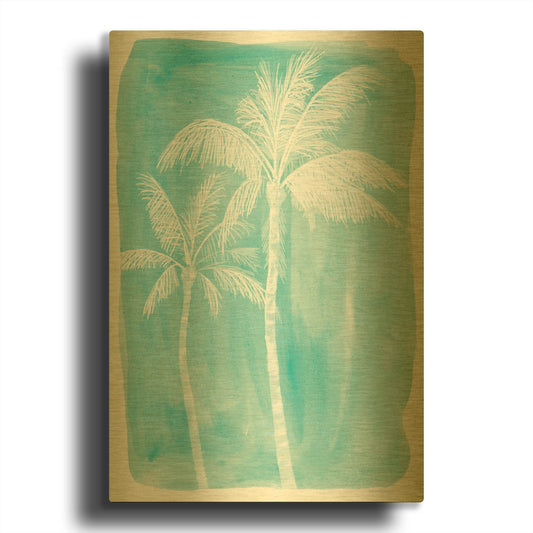 'Smell the Ocean' By Kamdon Kreations Gold Metal Wall Art