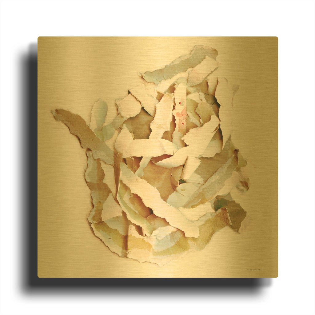 'Nested with Grace' By Kamdon Kreations Gold Metal Wall Art