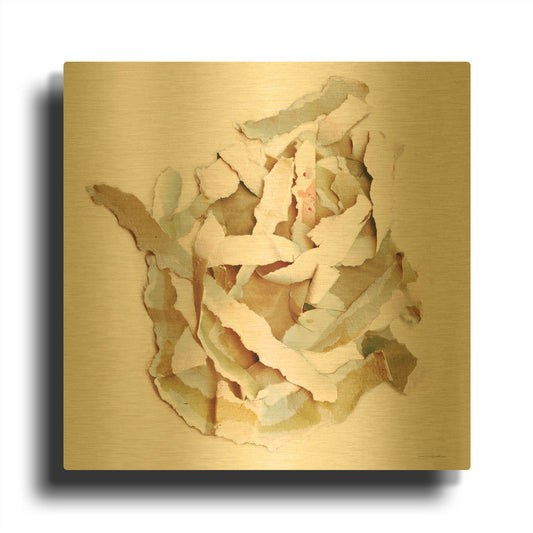'Nested with Grace' By Kamdon Kreations Gold Metal Wall Art