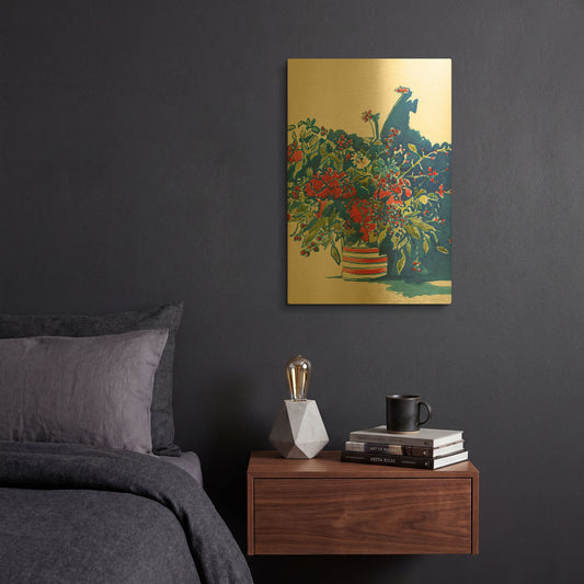 'Independence Celebration' By Kamdon Kreations Gold Metal Wall Art